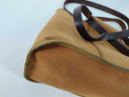 Hermes Shoulder Bag Kabak Elan PM Brown Canvas Leather Silver — view 5