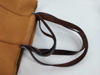 Hermes Shoulder Bag Kabak Elan PM Brown Canvas Leather Silver — view 3