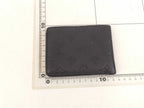 Louis Vuitton Bifold Wallet Portefeuille Multiple Black Monogram Shadow — view 2