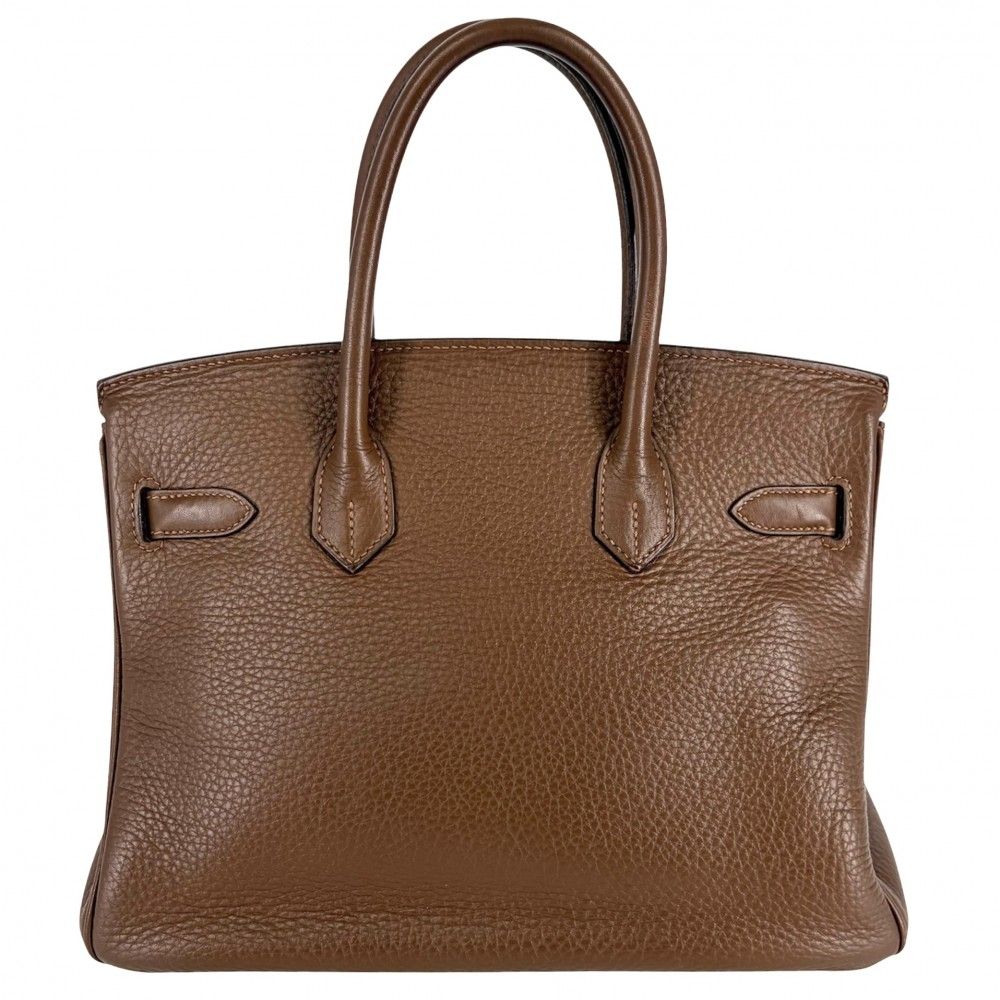 Hermes Handbag Birkin 30 Retourne Leather Brown Gold — view 2
