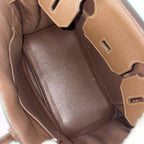 Hermes Handbag Birkin 30 Retourne Leather Brown Gold — view 4