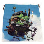 Loewe Pouch Studio Ghibli Collaboration Drawstring Howl's Moving Castle Cotton