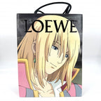 Loewe Pouch Studio Ghibli Collaboration Drawstring Howl's Moving Castle Cotton — view 8