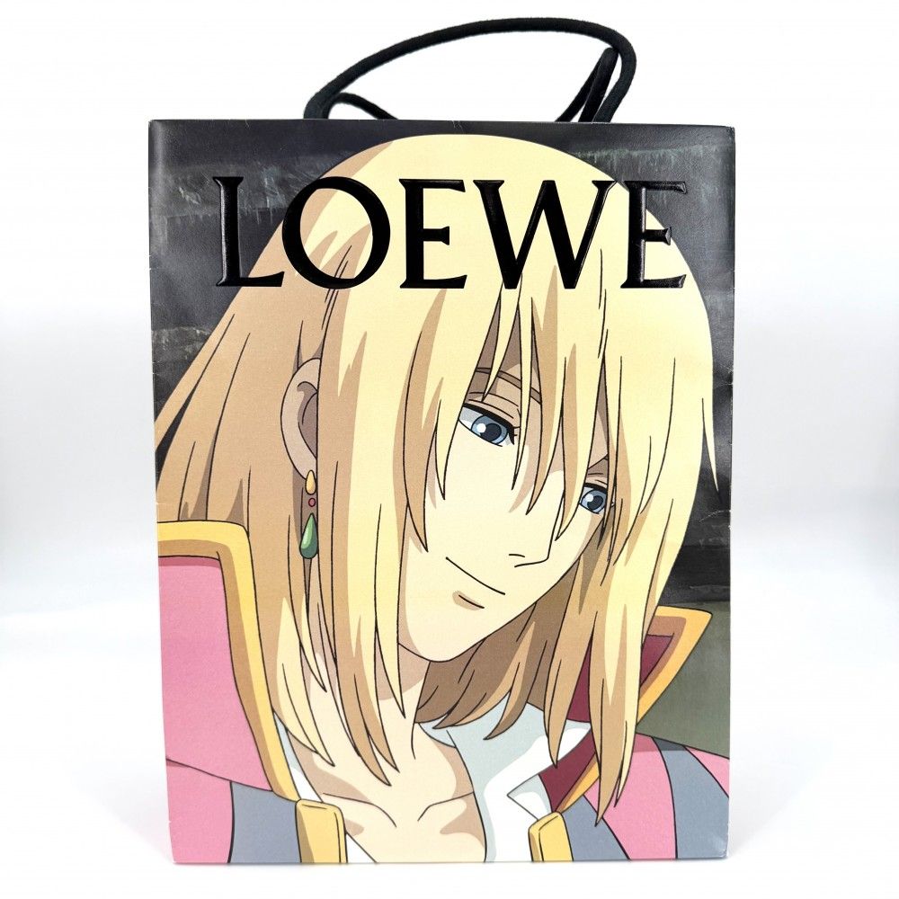 Loewe Pouch Studio Ghibli Collaboration Drawstring Howl's Moving Castle Cotton — view 8