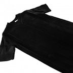 Hermes Dress Logo Knit Short Sleeve 34 Black Wool Spring Summer — view 5