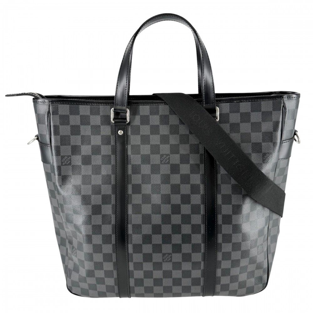 Louis Vuitton Business Tadao Shoulder Bag Crossbody 2-Way Briefcase Damier