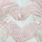 Chanel Dress Tweed Check Coco Button Sequin 38 Pink White Spring Summer Autumn — view 3