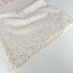 Chanel Dress Tweed Check Coco Button Sequin 38 Pink White Spring Summer Autumn — view 6