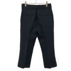 Dior Wool Silk Cropped Trousers Pants Black — view 2