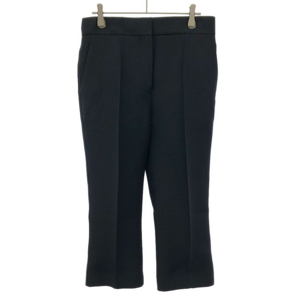 Dior Wool Silk Cropped Trousers Pants Black