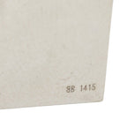 Fendi Logo Cube Necklace Silver Pink Orange Metal — view 7
