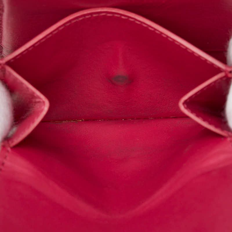 Celine Small Trifold Wallet Pink Leather — view 8