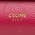 Celine Small Trifold Wallet Pink Leather — view 6
