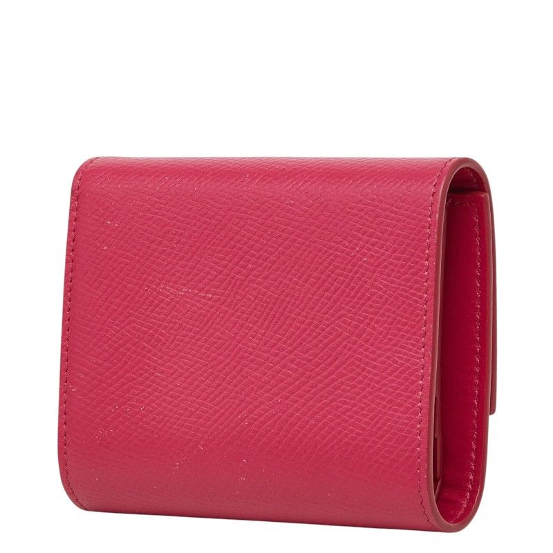 Celine Small Trifold Wallet Pink Leather — view 2