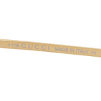 Gucci Sunglasses Eyewear S Clear Brown Gold Acetate Plated — view 5