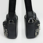 Dior Rider 2.0 Zip Messenger Bag Mini Navy Shoulder Oblique — view 2