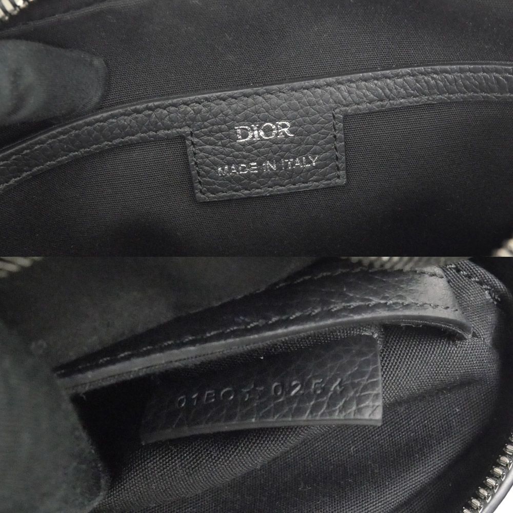 Dior Rider 2.0 Zip Messenger Bag Mini Navy Shoulder Oblique — view 6