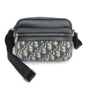 Dior Rider 2.0 Zip Messenger Bag Mini Navy Shoulder Oblique