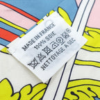 Hermes Scarf Twill Washingtons Carriage Detail George Washington's 100% Silk — view 3