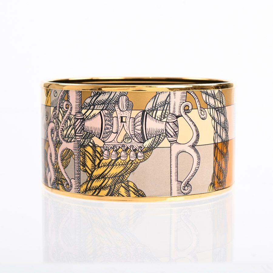 Hermes Bangle Enamel TGM Bracelet — view 3