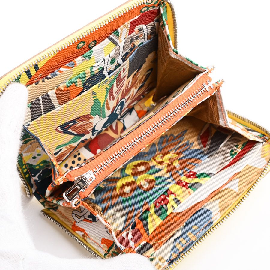 Hermes Compact Wallet Azap Silk — view 4