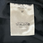 Dior Homme Dark Navy Stand Color Cotton Broad Dress Shirt 37 — view 5