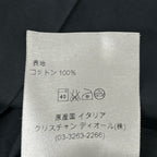 Dior Homme Dark Navy Stand Color Cotton Broad Dress Shirt 37 — view 4