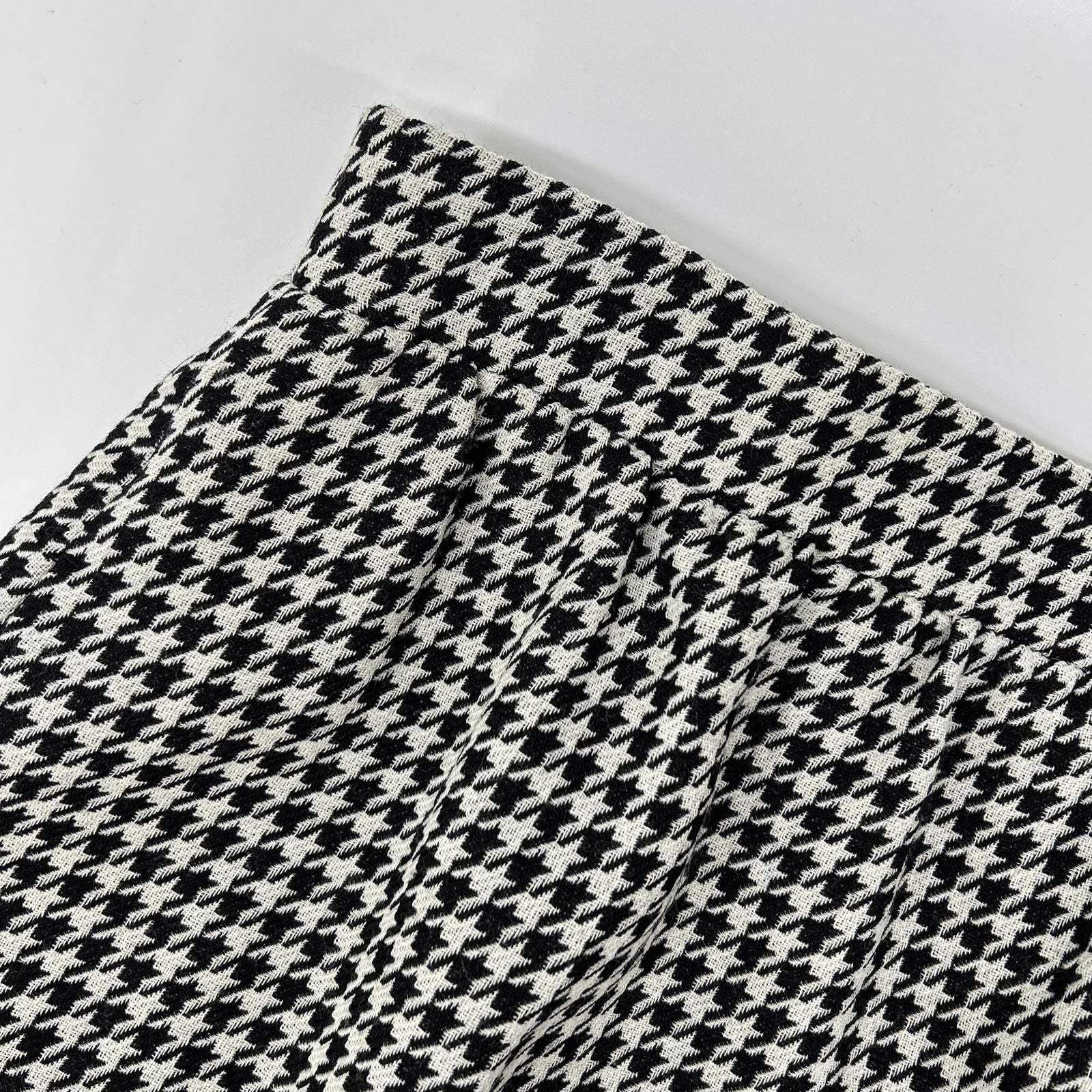 Dior Houndstooth Midi Skirt — view 6