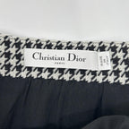 Dior Houndstooth Midi Skirt — view 3