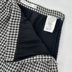 Dior Houndstooth Midi Skirt — view 7