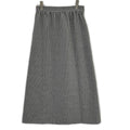Dior Houndstooth Midi Skirt