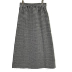 Dior Houndstooth Midi Skirt