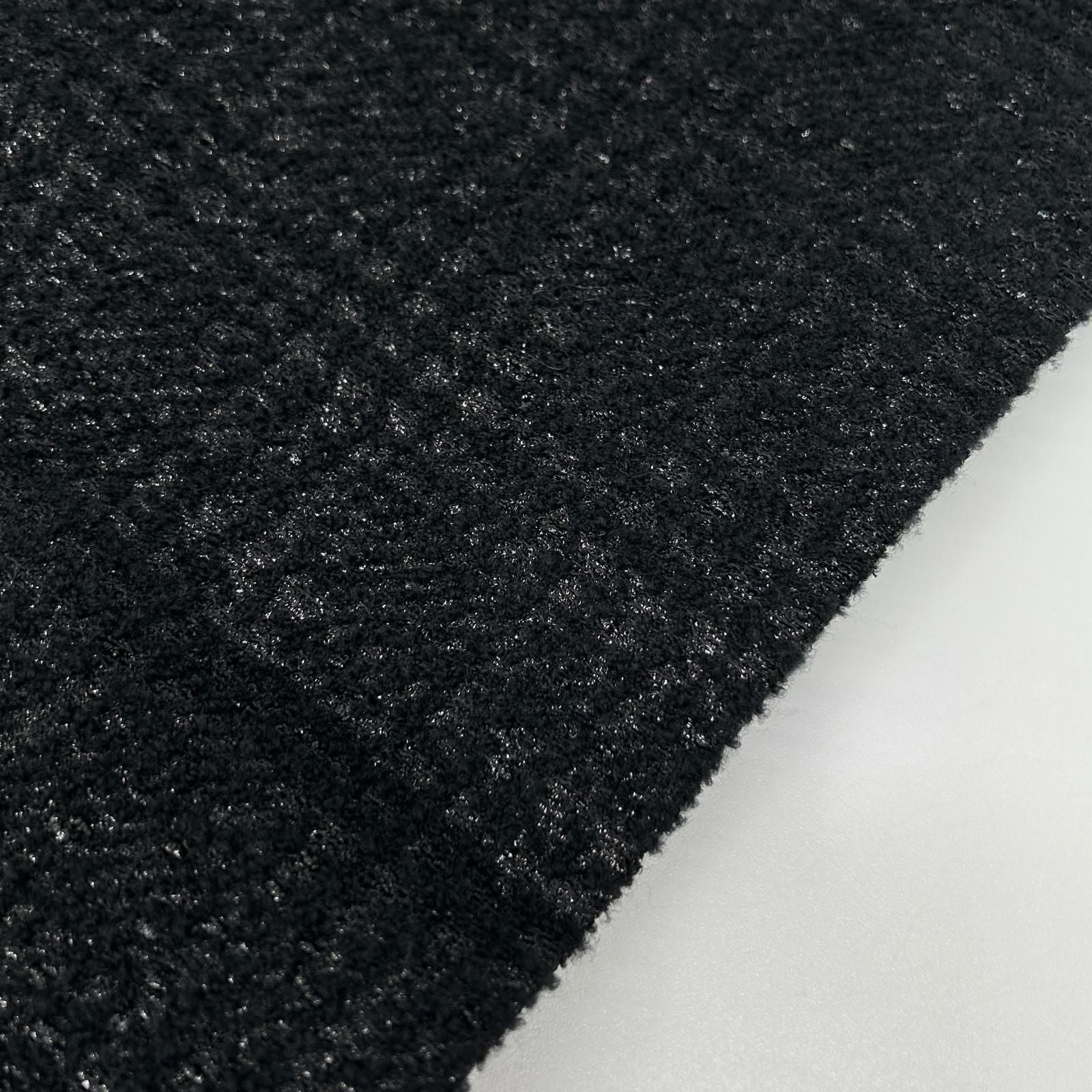 Dior Black Lame Tweed Calf Skirt — view 8