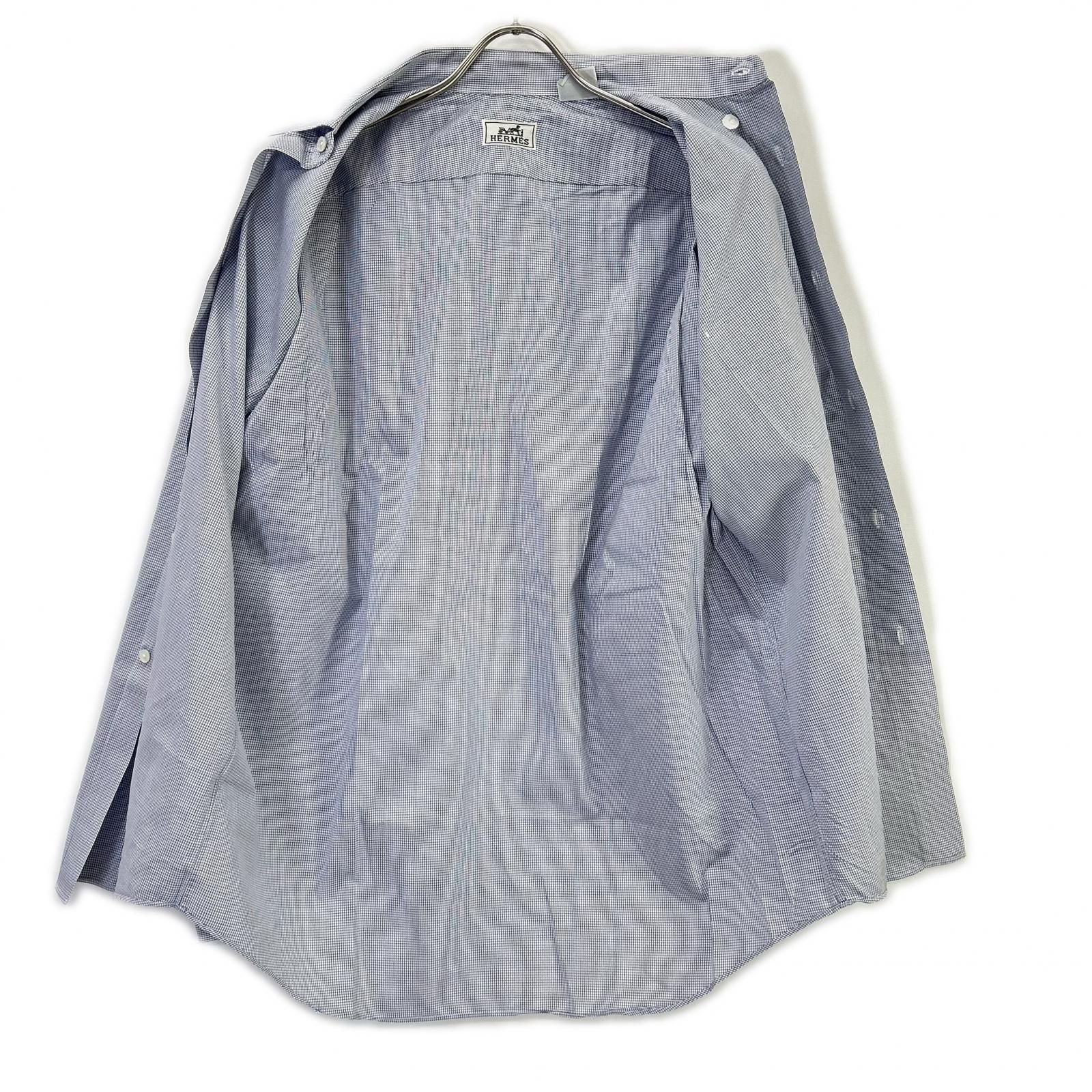 Hermes Long Sleeve Shirt Gold Series Button — view 3