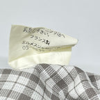 Hermes Long Sleeve Shirt Series Button Gray Check — view 6