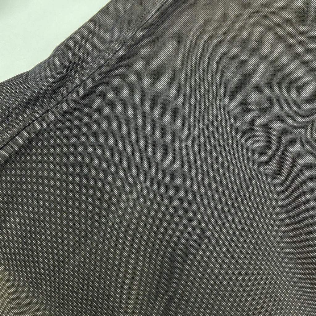 Hermes Long Sleeve Shirt Series Button Brown Stitch — view 7