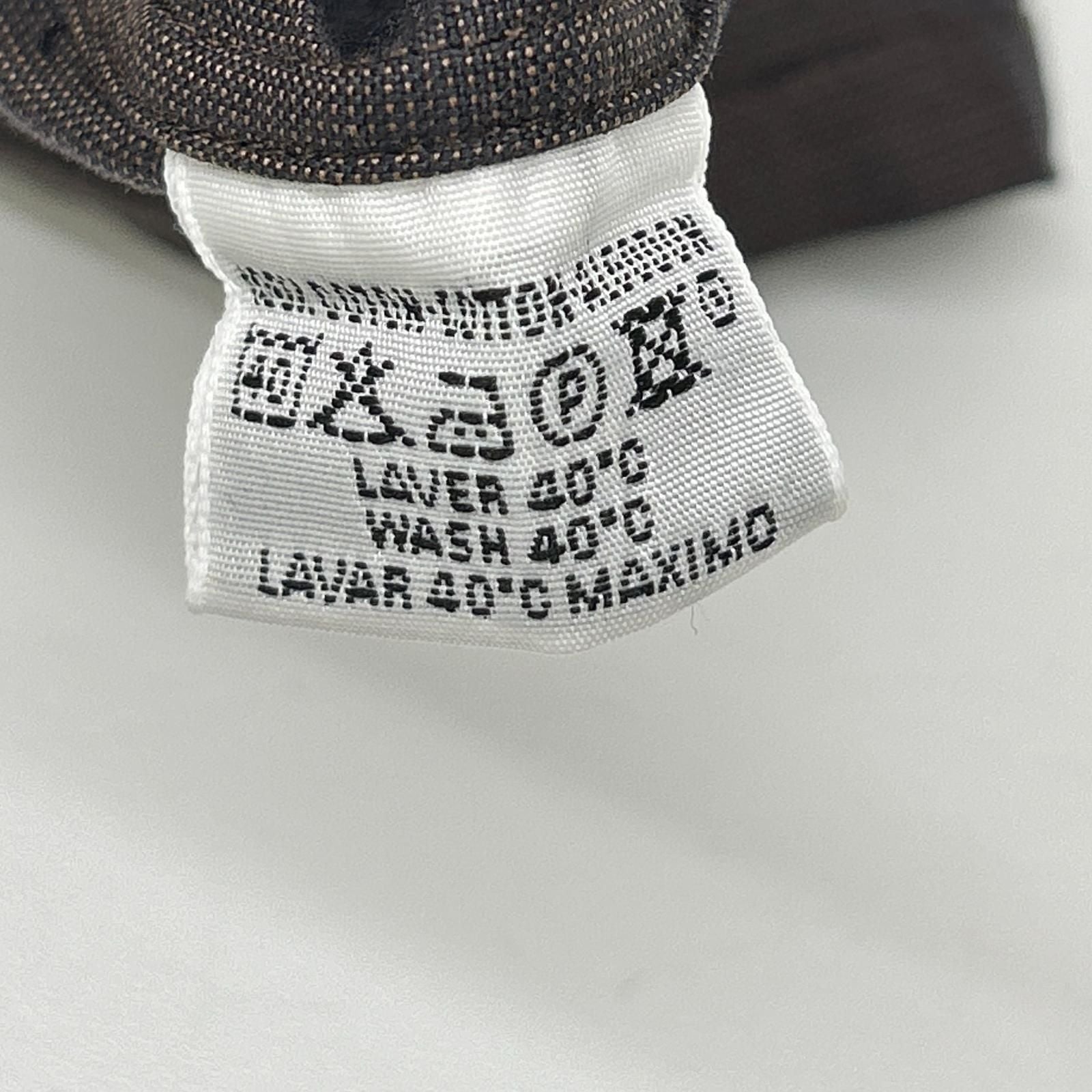 Hermes Long Sleeve Shirt Series Button Brown Stitch — view 5