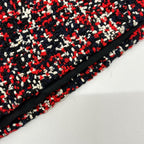 Dior Red Black Wool Tweed Skirt 34 — view 8