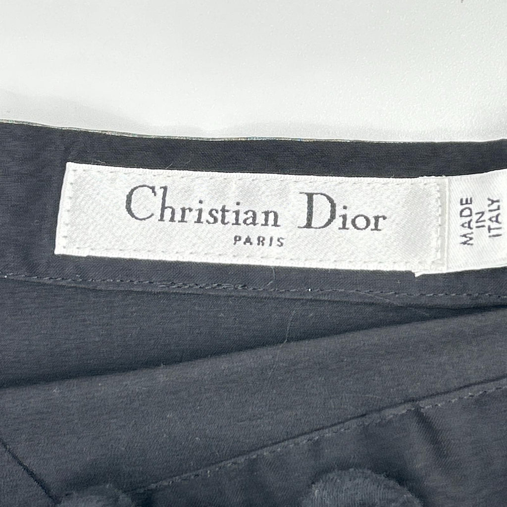 Dior Black Sheath Mini Skirt — view 3