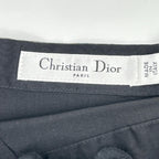 Dior Black Sheath Mini Skirt — view 3