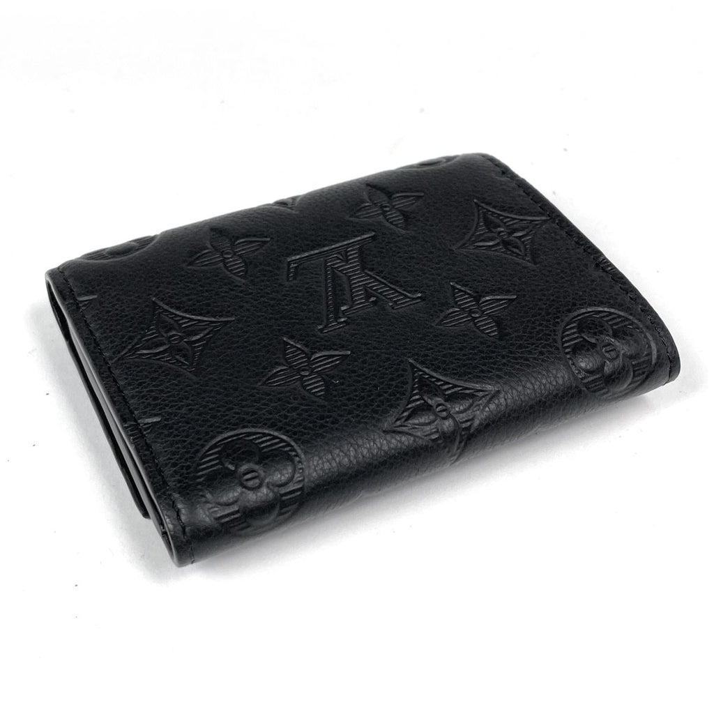 Louis Vuitton Victor Wallet Monogram Shadow Leather Noir — view 2