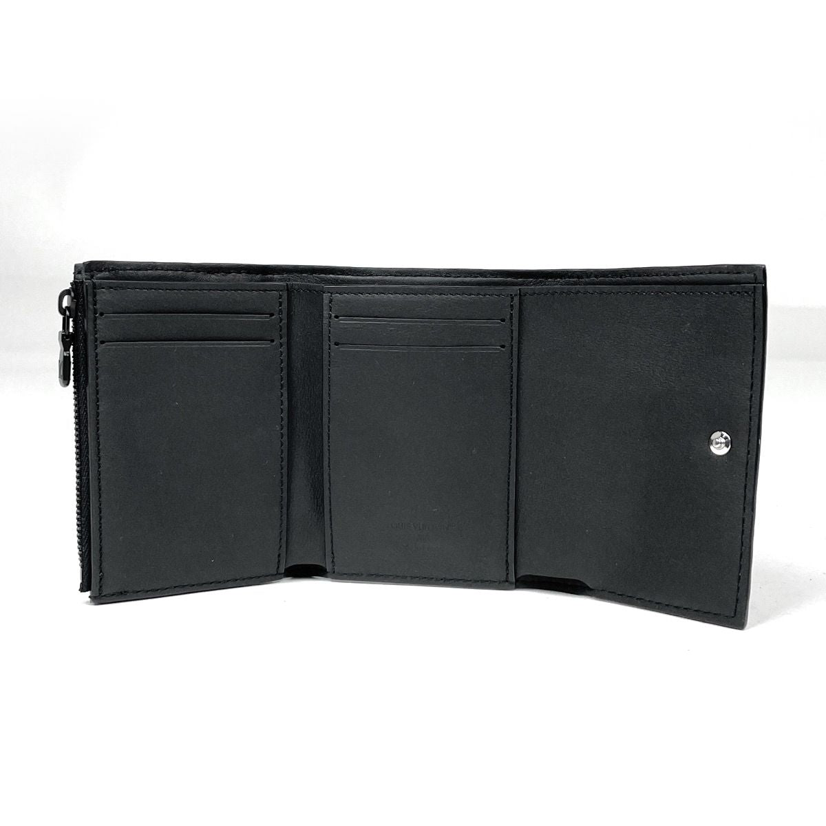 Louis Vuitton Victor Wallet Monogram Shadow Leather Noir — view 6