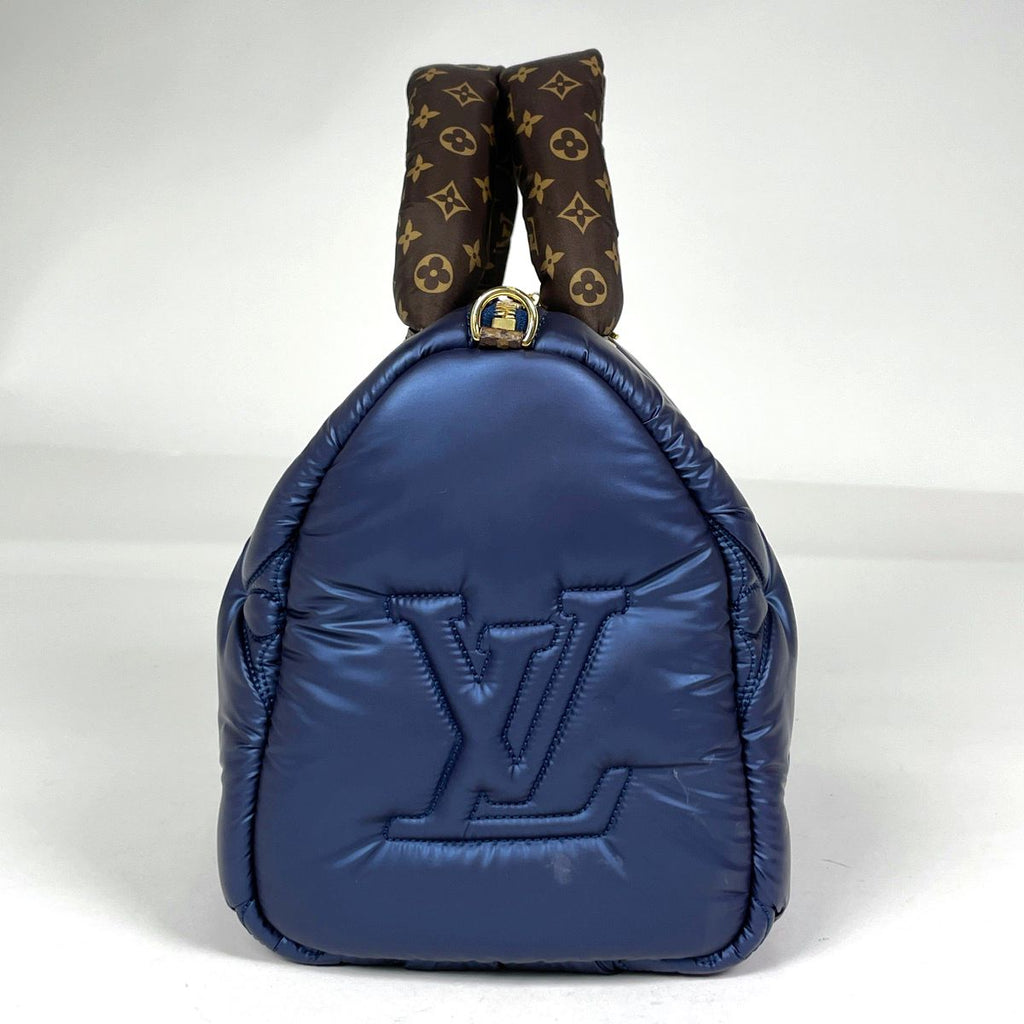 Louis Vuitton Speedy Bandouliere 25 Handbag LV Pillow Monogram Blue — view 2