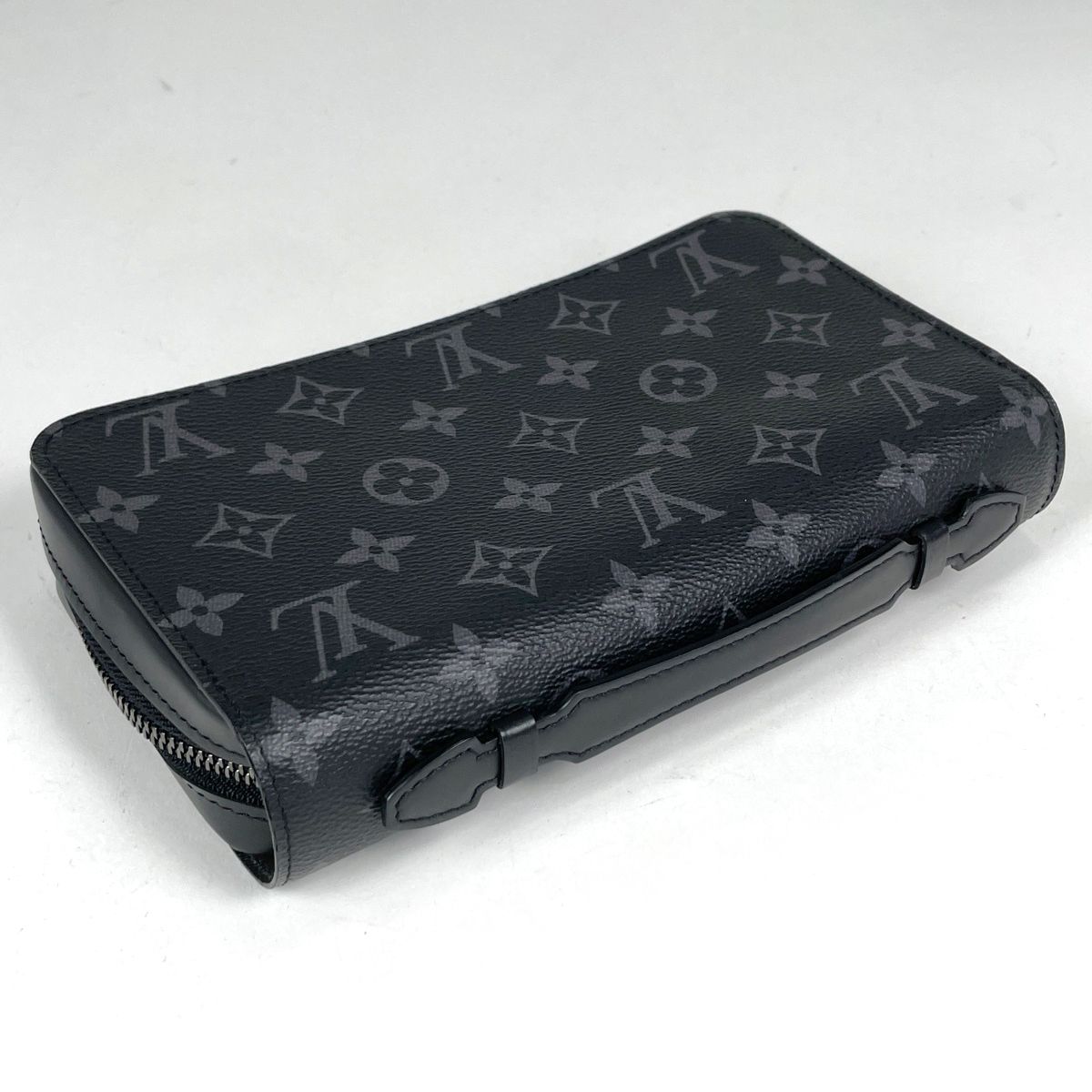 Louis Vuitton Zippy XL Wallet Zip Around Monogram Eclipse Noir — view 2
