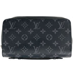Louis Vuitton Zippy XL Wallet Zip Around Monogram Eclipse Noir