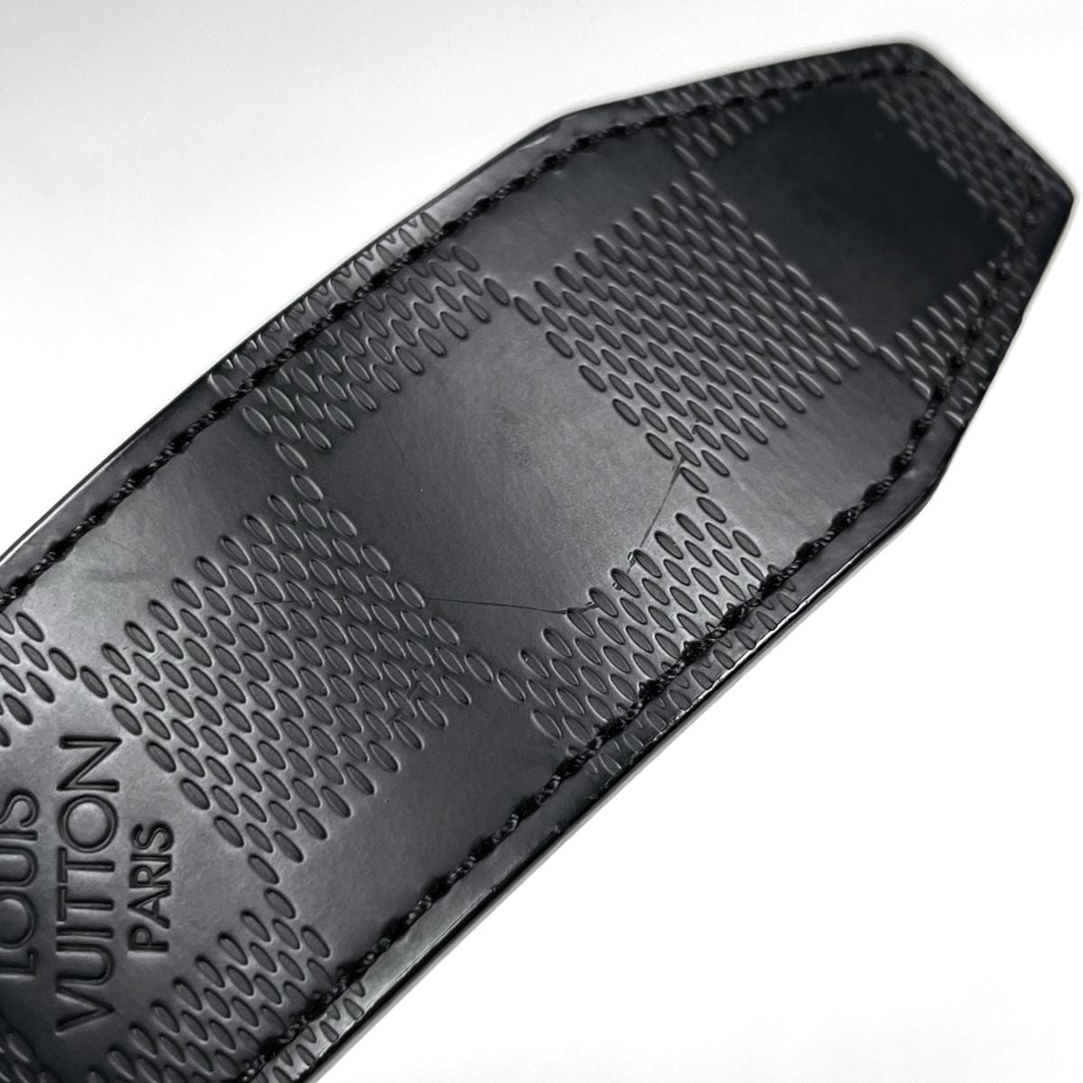 Louis Vuitton Boston Belt Reversible Damier Infini Noir — view 5