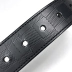 Louis Vuitton Boston Belt Reversible Damier Infini Noir — view 4