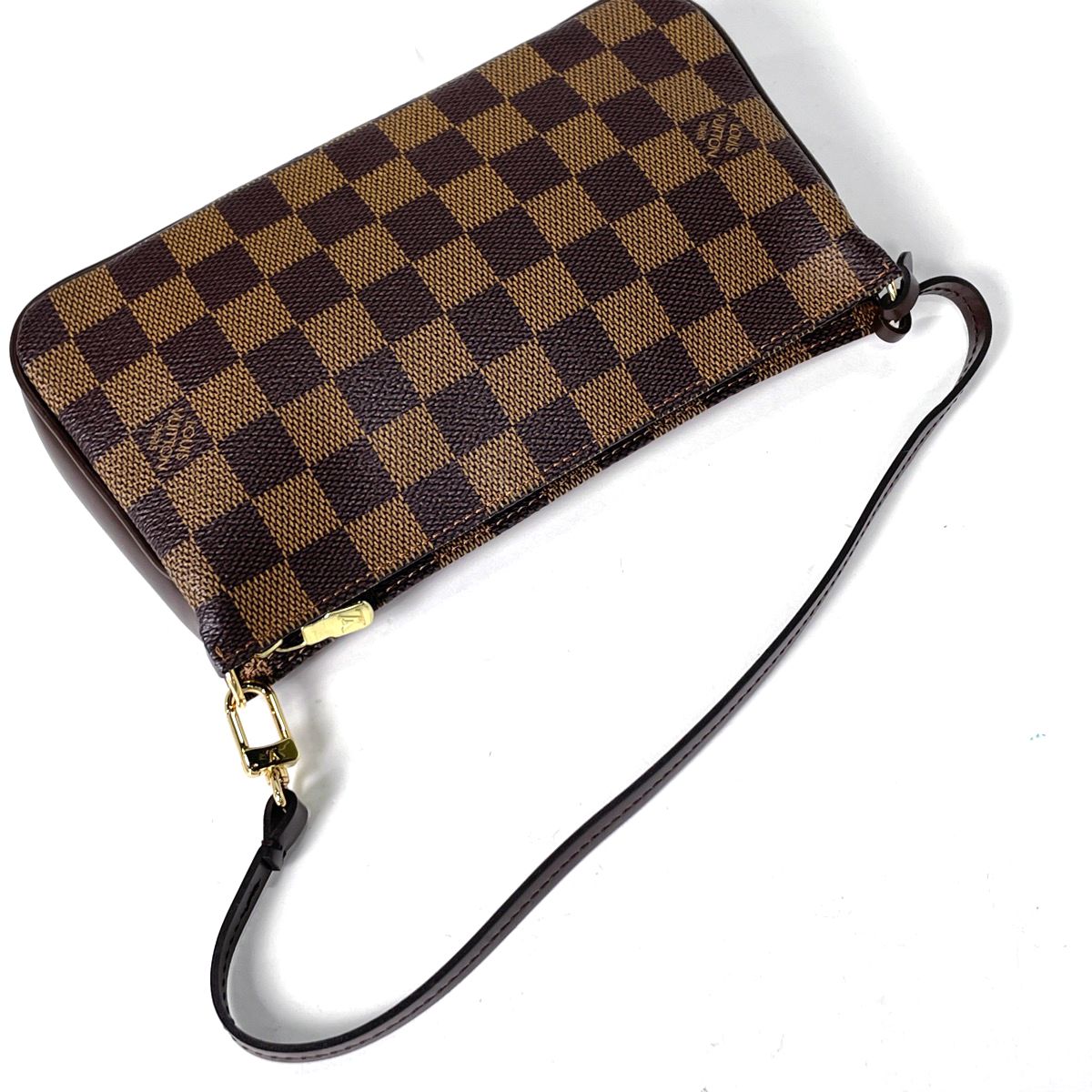 Louis Vuitton Navona Pouch Damier Brown — view 7
