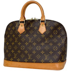 Louis Vuitton Alma Handbag Monogram Brown
