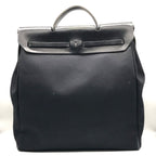 Hermes Herbag MM 2-Way Shoulder Bag Black Price Negotiation Welcome — view 2